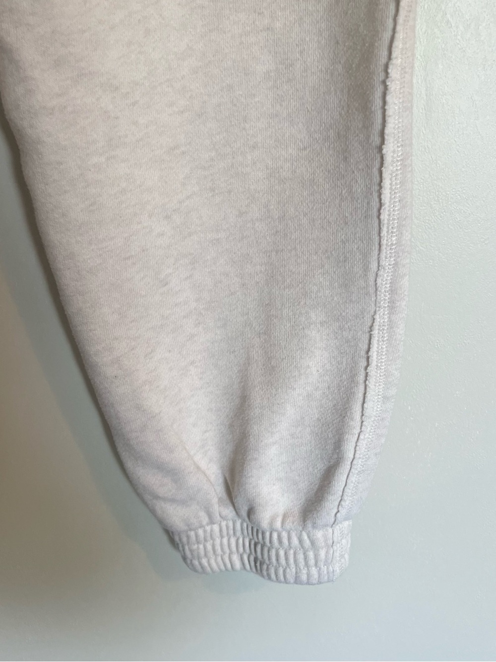 aerie Cream Sweatpants with Colorful 'LOVE' Letter Patches - Picture 10 of 12